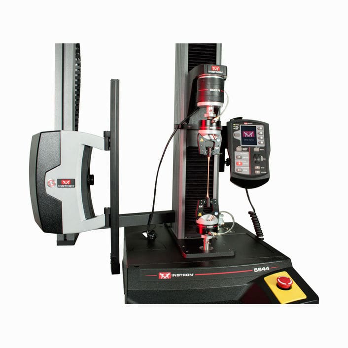Picture of Instron tensile tester, single column