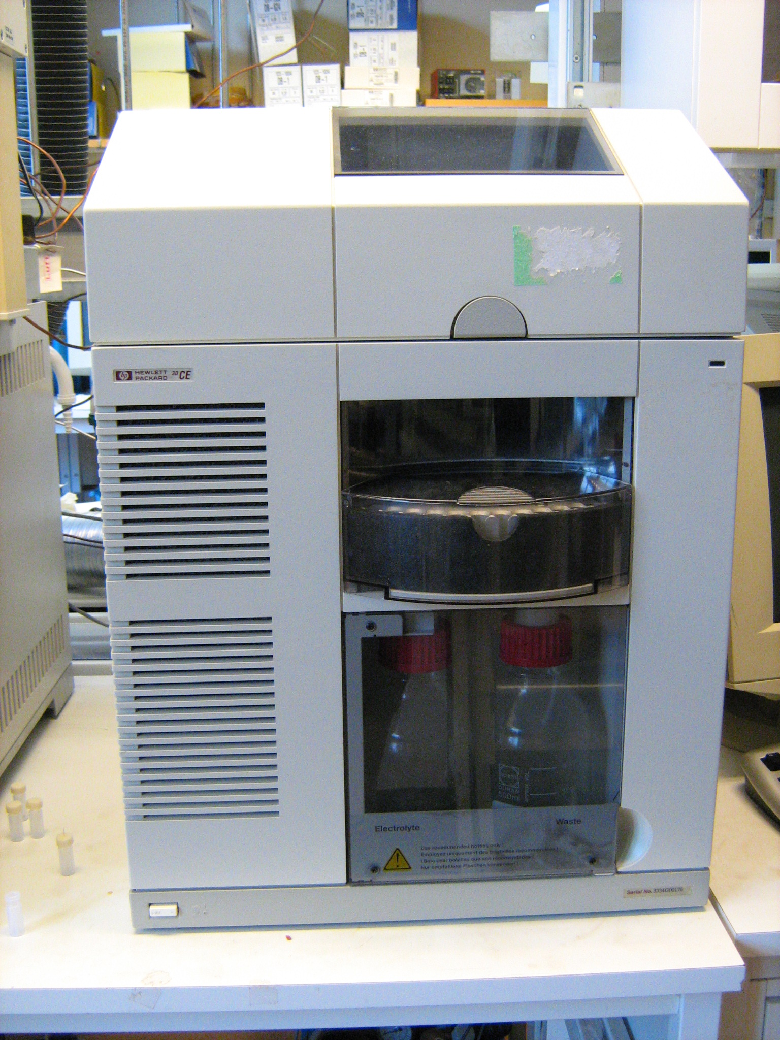 Picture of Capillary electrophoresis instrument