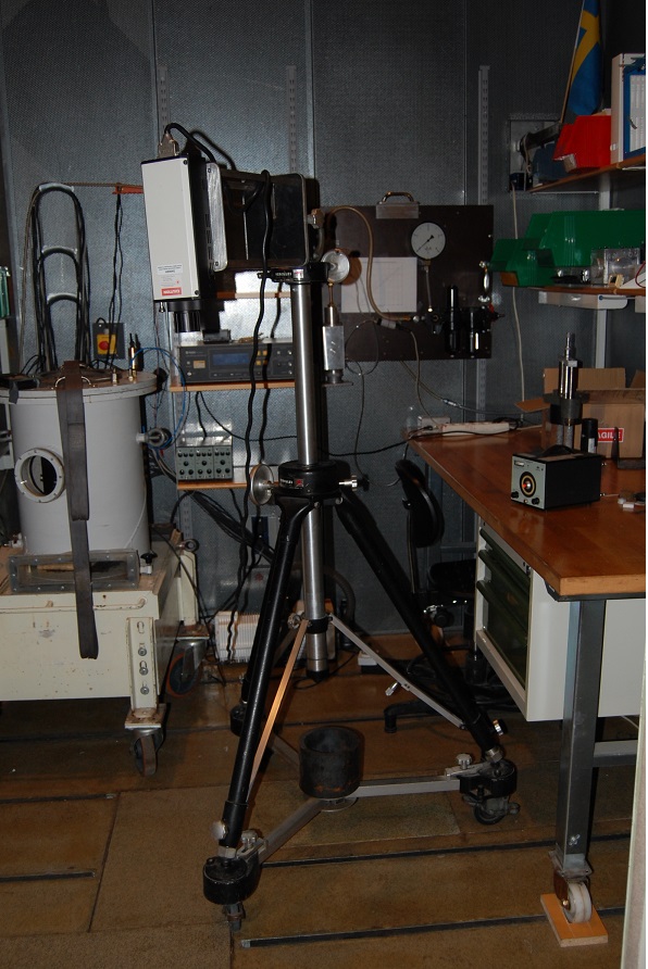 Picture of Polytec Laser Doppler equipment for vibration measurements